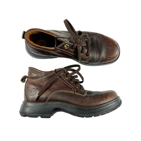 Timberland Smart Comfort Leather Shoes 7 Big Kid - Picture 1 of 10